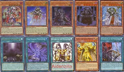 Yugioh Monarch Deck - Pantheism Kuraz Domain Ehther Erebus Eidos Edea • $98