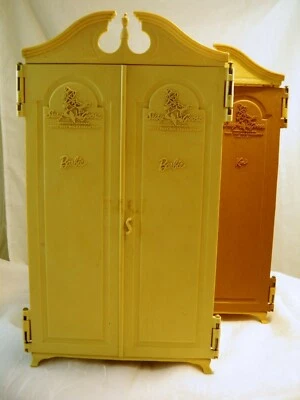 $35.49 • Buy Set-2 Vintage Barbie/Ken Suzy Goose Furniture Armoire Wardrobe Toys 1960s