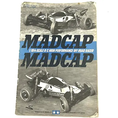 Tamiya The Madcap Mad Cap 1/10 RC Buggy Original Instruction Manual - OZRC • $120