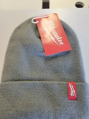 Milwaukee 506G Acrylic Cuffed Beanie - Gray New • $12.99