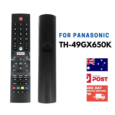 For PANASONIC TV TH-65GX650T Replacement Infrared Remote Control • $49.99