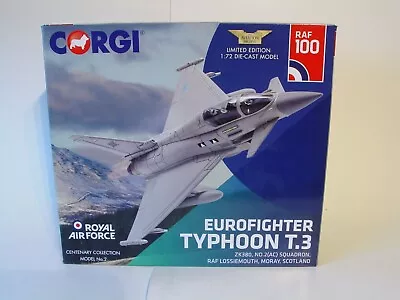 Corgi Aviation Aa36409 1/72 Eurofighter Typhoon T3 2 Sqn Raf Lossiemouth • £69.99