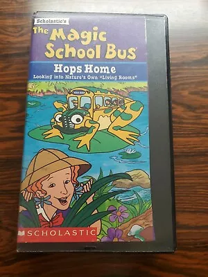 The Magic School Bus - Hops Home VHS KidVision Education Animation Habitats  • $5.90