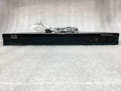 $49.99 • Buy Cisco 2901/K9 V06 2900 Series Integrated Services Router W/ PWR Cable - TESTED