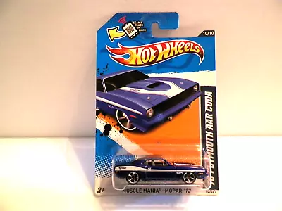 Hot Wheels- Muscle Mania- Mopar '12--'70 Plymouth AAR Cuda--- J18 • $9.99