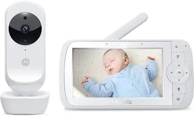 Motorola Baby Monitor With Camera 5  Colour Screen Two Way Talk Infrared Wi-Fi • £59.98