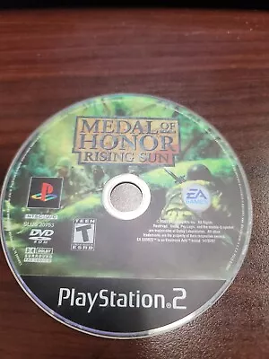 Medal Of Honor Rising Sun (PlayStation 2 PS2) NO TRACKING - DISC ONLY #A2021 • $4.05