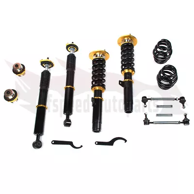 Yellow Coilovers Struts Shocks Suspension Kits For 01-05 BMW E46 320i 325i 330i • $236.40