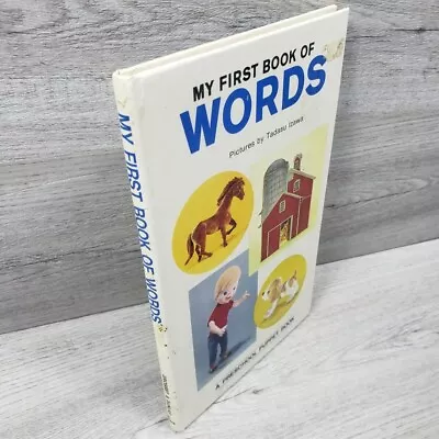 1971 My First Book Of Words Children's Old Vintage Book Fair Condition E73ii 0.6 • $11.62