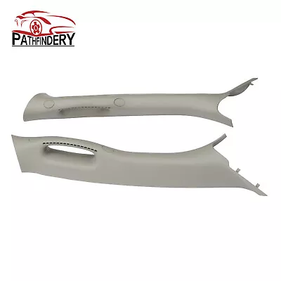 Pair Set Pull Grab Handle A Pillar Windshield Post Trim For 02-10 Dodge Ram • $60.99