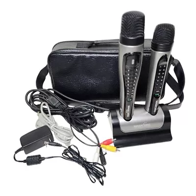 Magic Sing Karaoke MT14k Karaoke Microphone With Case | No Song List Book • $75