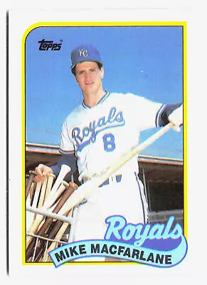 1989 Topps Mike Macfarlane RC Rookie Kansas City Royals #479 • $1.49