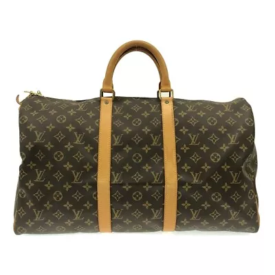 Auth LOUIS VUITTON Keepall 50 M41426 Monogram SP1916 Boston Bag Monogram Canvas • £467.64