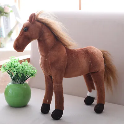 £14.90 • Buy New Wild  Brown Horse Plush Cuddly Soft Toy Pony Teddy