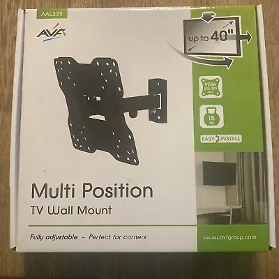 Multi Position TV Wall Mount Bracket - Up To 40  • £18