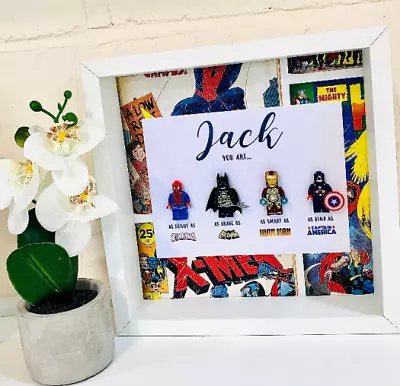 Superhero Gift | Daddy Superhero Gift | Personalised Gift | Photo Frame • £29.99