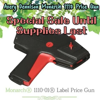 **Special Event** Refurbished Monarch 1110-01 Price Gun Authorized Dealer • $46.50