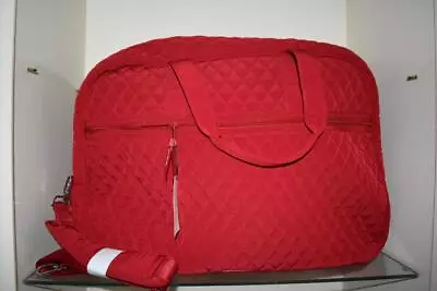 Vera Bradley Grand Traveler Bag Tango Red 23168-480 NWT • $99.99