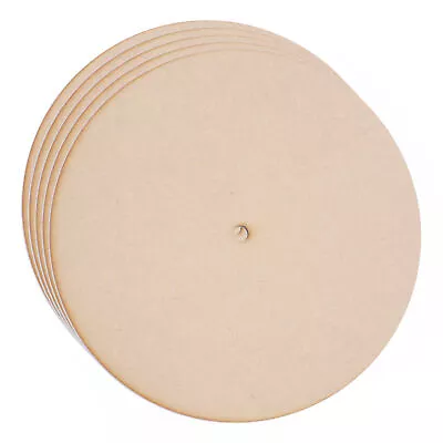 Blank Clock Face Circle Round 3mm MDF Wood Wall Clock Laser Cut 10mm Centre • £129.80