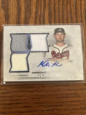 2015 Topps Museum Collection /249 Mike Minor #SST-MMR Auto • $9.99