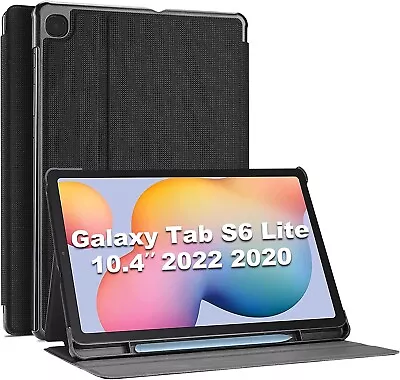 Galaxy Tab S6 Lite 10.4 Case 2020 With S Pen Holder Slim Stand Protective NEW • $28.99
