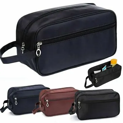 Travel Toiletry Bag Dopp Kit For Men & Women Cosmetics Makeup Shaving Organizer • $8.63