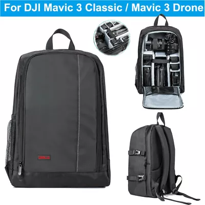 $65.82 • Buy Waterproof Backpack+Rain Cover F/DJI Mavic 3 Classic/Mavic3 RC Drone Storage Bag