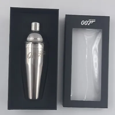£8.99 • Buy Stainless Steel James Bond 007 Vesper Martini Cocktail Shaker With Box