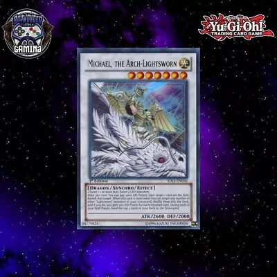 1st Edition Ultra Rare Michael The Arch-Lightsworn SDLI-EN036 M/NM - YGO • $1.41