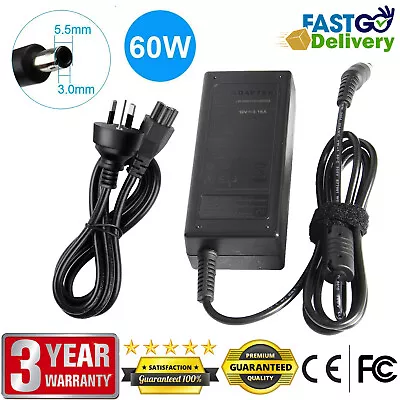 60W 3.16A 19V For SAMSUNG NP350V5C NP200 Laptop Charger Power Supply+Mains Cable • $17.99