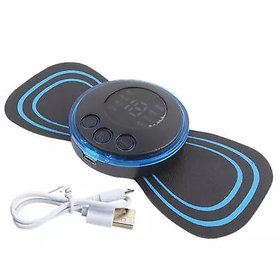 Portable EMS Mini Electric Neck Back Massager Cervical Massage Patch Stimulator • $8.82