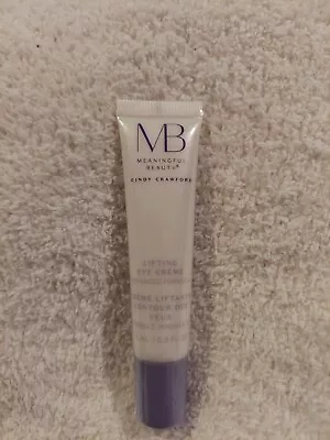 Cindy Crawford Meaningful Beauty Lifting Eye Creme Advanced Formula .5oz •SEALED • $16