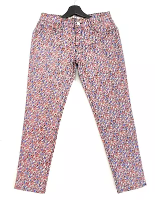 NWT J Brand Women's Mid Rise Super Skinny Floral Print Jeans Size 25  $228 • $39.99