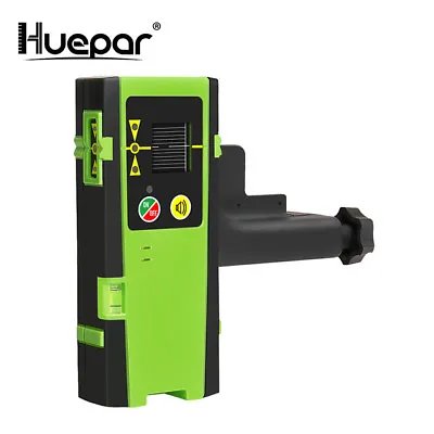 Huepar Laser Detector Digital LCD For Red Green Level Outdoor Mode 60m • £39.99