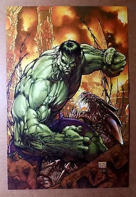 Incredible Hulk Marvel Monster Plant Hulk Marvel Comics Poster By Michael Turner • $9.50