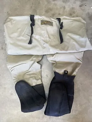 Cabelas Dry Plus Hip Waders Waist Waders Size L • $50