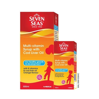 $109.99 • Buy Seven Seas MultiVitamin Syrup Cod Liver Oil Kids Orange Flavour 600ml FAST SHIP