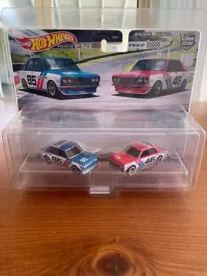 Hot Wheels Diecast Yr2020 Premium Car Culture 1971 Bre Datsun 510 Twin Pack Mint • $75