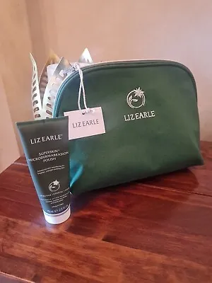 Liz Earle Superskin Beauty Bag - Green & Microdermabrasion Polish  • £7
