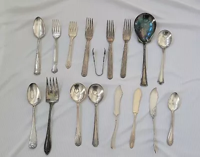 Vintage Silver Plated Silverware Oneida Roger Bros Wallace Rockford • $10.99