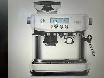 SAGE The Barista Pro 1680W 15 Bar Espresso Coffee Machine In White  • £570