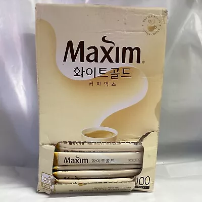 [Maxim] White Gold Korean Coffee Mix Instant 100 PCS • $39.99