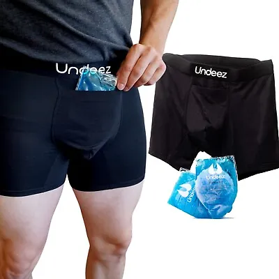 Undeez Recovery Underwear For Vasectomy Varicocele And Hydrocele With Ice Packs • $39