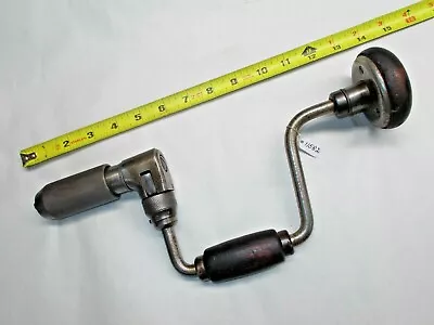 $54.73 • Buy Vintage MILLERS FALLS Co. 8  Vintage Woodworkers Auger Brace, USA
