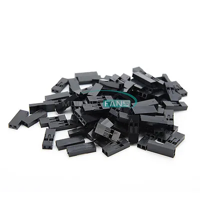 $5.40 • Buy 500Pcs 2P Dupont Jumper Wire Cable Housing Female Pin Connector 2.54mm Pitch New