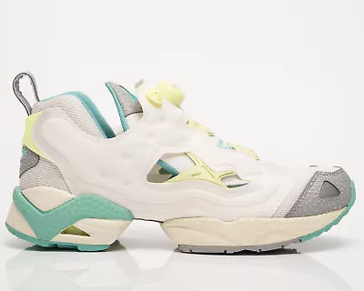 Reebok Classic InstaPump Fury 95 Men's Chalk Semi Classic Teal Energy Glow Shoes • $213.55