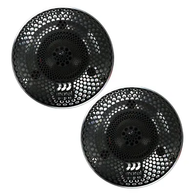 Morel Supremo Piccolo 1.1  Acuflex Soft Dome Tweeters With Lotus Grilles NEW • $1099