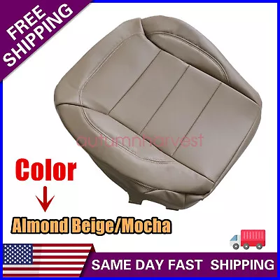 Left Driver Side Bottom Seat Cover Mocha Tan For 2012-2015 Mercedes Benz ML350 • $54.49