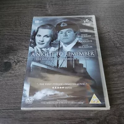 A Night To Remember DVD (1998) Kenneth More Ward Baker (DIR) Cert PG (Sealed) • £4.40