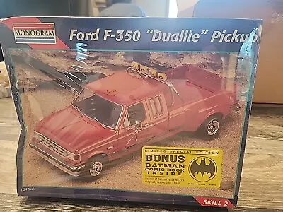 New Monogram Ford F-350  Duallie  Pick-Up Model Kit #2948 1/24 Scale Sealed New • $26